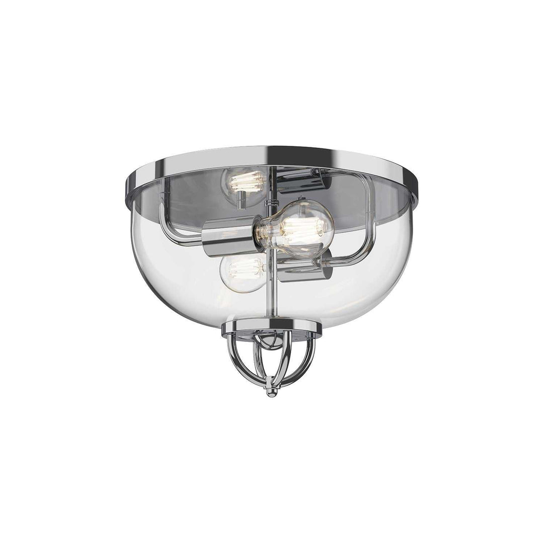 Alora Canada - FM461102CH - Two Light Flush Mount - Lancaster - Chrome