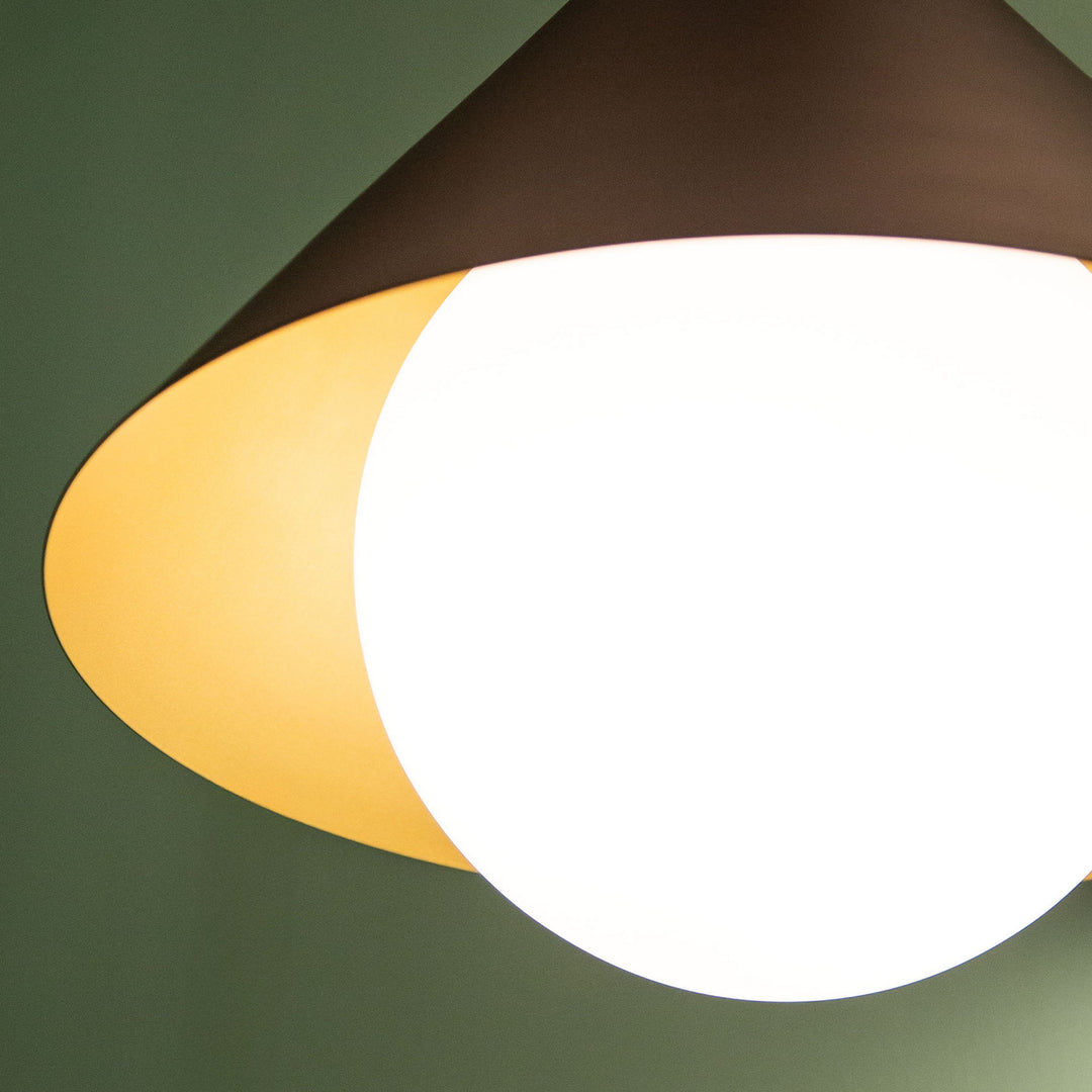 Alora Canada - FM485214MBOP - One Light Flush Mount - Remy - Matte Black/Opal Glass
