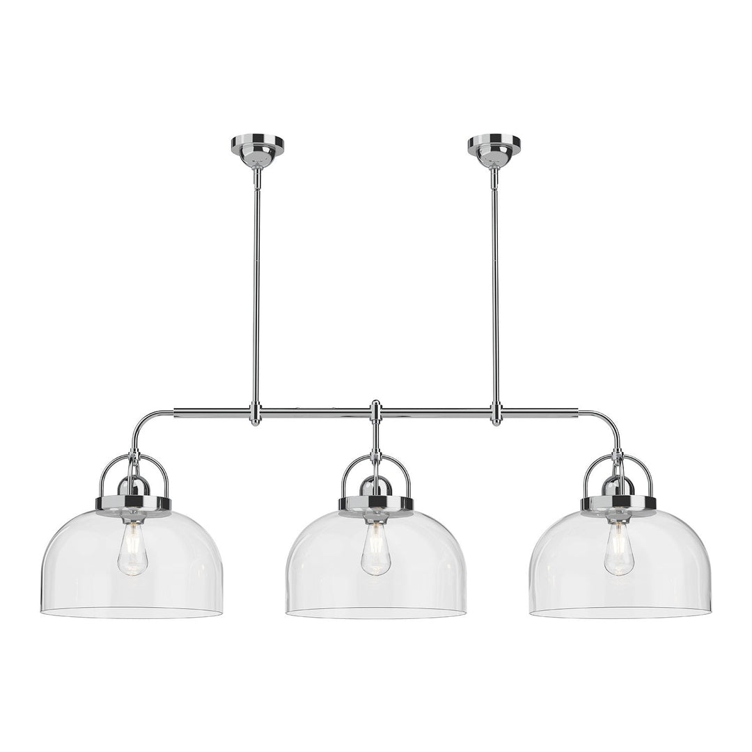 Alora Canada - LP461155CH - Three Light Linear Pendant - Lancaster - Chrome