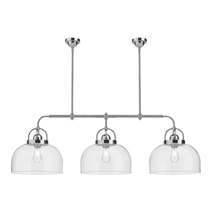 Alora Canada - LP461155CH - Three Light Linear Pendant - Lancaster - Chrome
