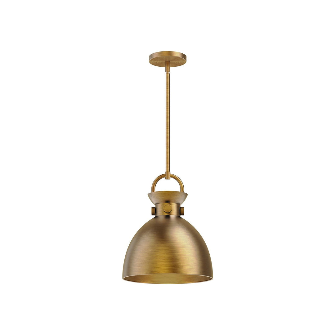 Alora Canada - PD411311AG - One Light Pendant - Waldo - Aged Gold