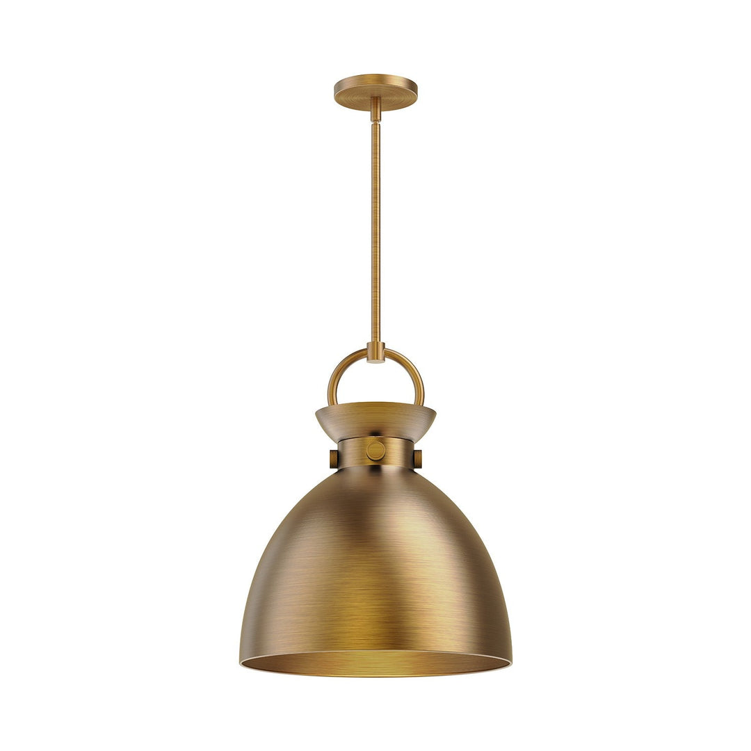 Alora Canada - PD411314AG - One Light Pendant - Waldo - Aged Gold