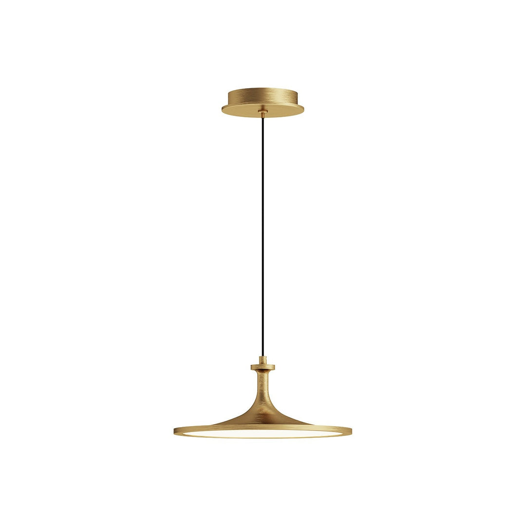 Alora Canada - PD418012BG - LED Pendant - Issa - Brushed Gold