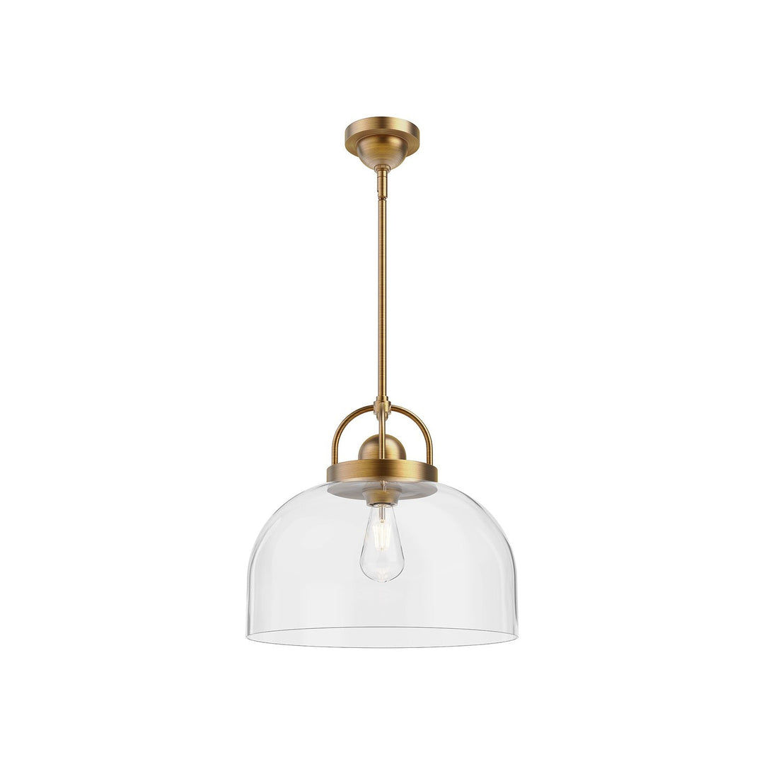 Alora Canada - PD461101AG - One Light Pendant - Lancaster - Aged Gold