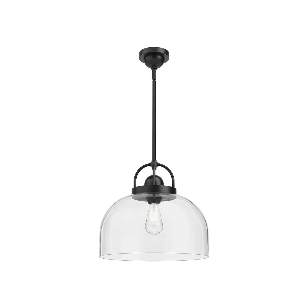 Alora Canada - PD461101MB - One Light Pendant - Lancaster - Matte Black