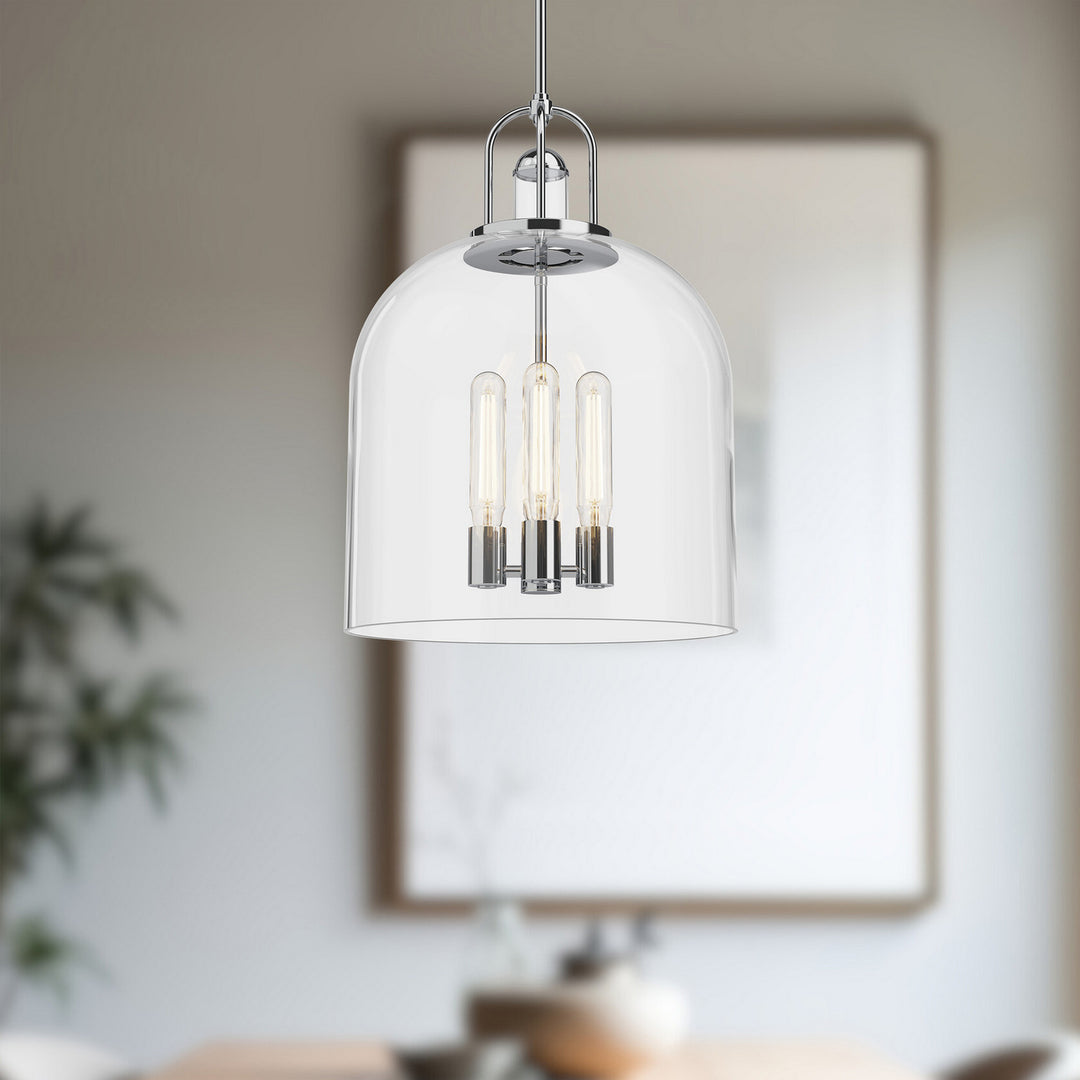 Alora Canada - PD461104CH - Four Light Pendant - Lancaster - Chrome