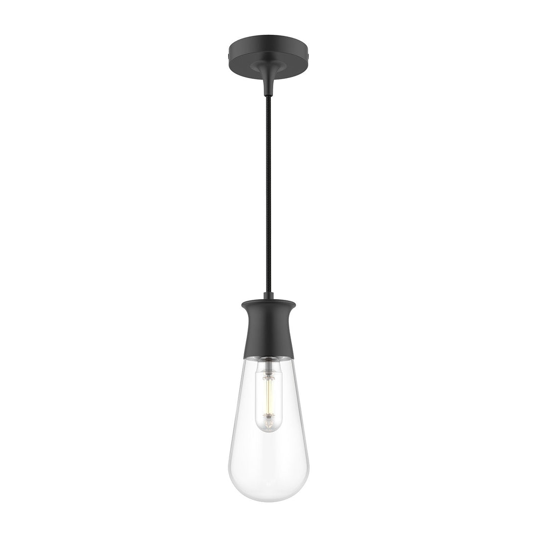 Alora Canada - PD464001MB - One Light Pendant - Marcel - Matte Black