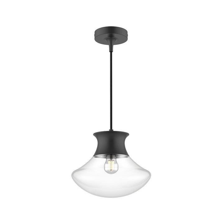 Alora Canada - PD464012MB - One Light Pendant - Marcel - Matte Black