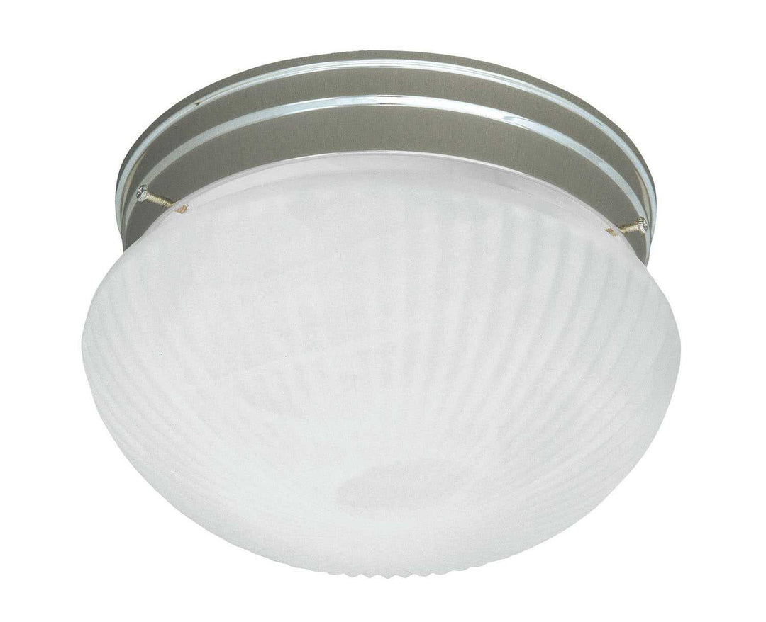 Flush Mount One Light Flush Mount in Satin Nickel Savoy House