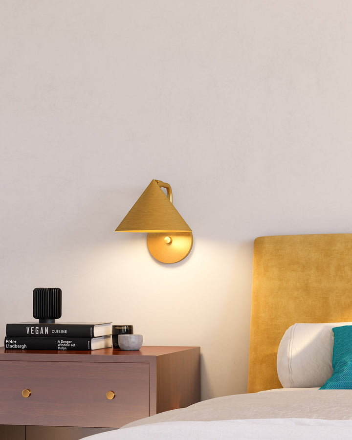 Alora Canada - WV485007BG - One Light Wall Sconce - Remy - Brushed Gold