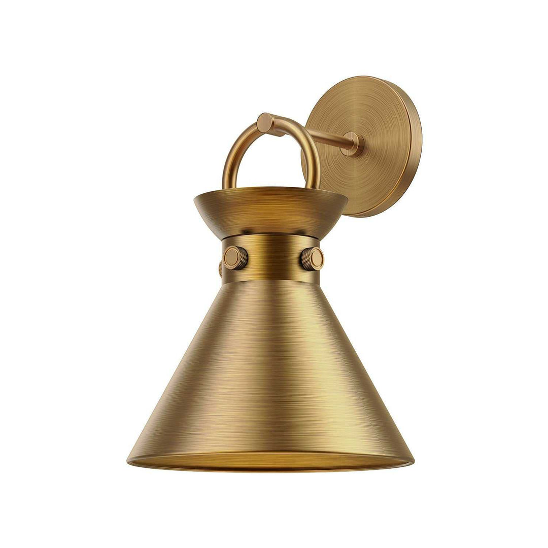 Emerson One Light Wall Sconce in Aged Gold Alora Canada