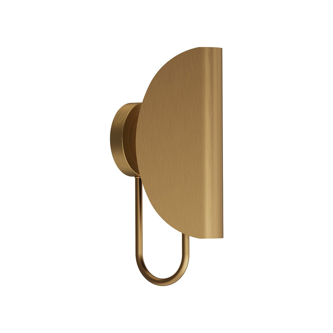 Seno One Light Wall Sconce in Aged Gold Alora Canada