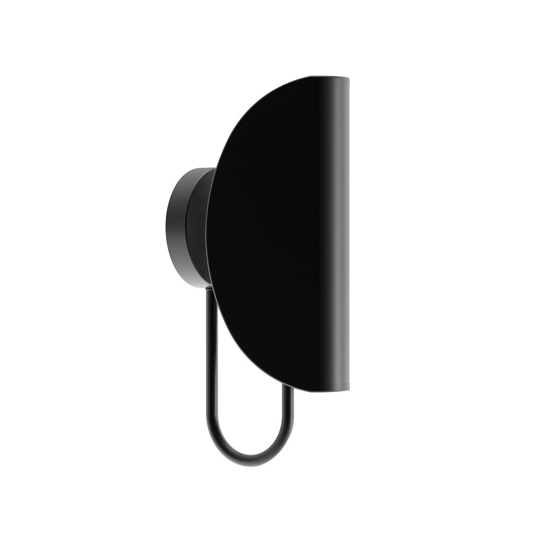 Seno One Light Wall Sconce in Matte Black Alora Canada