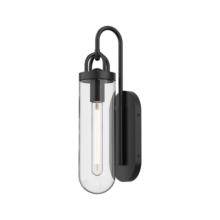 Alora Canada - WV461101MB - One Light Wall Sconce - Lancaster - Matte Black