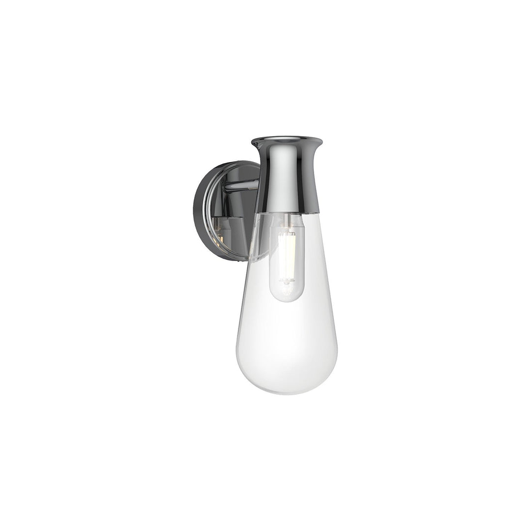 Marcel One Light Wall Sconce in Chrome Alora Canada