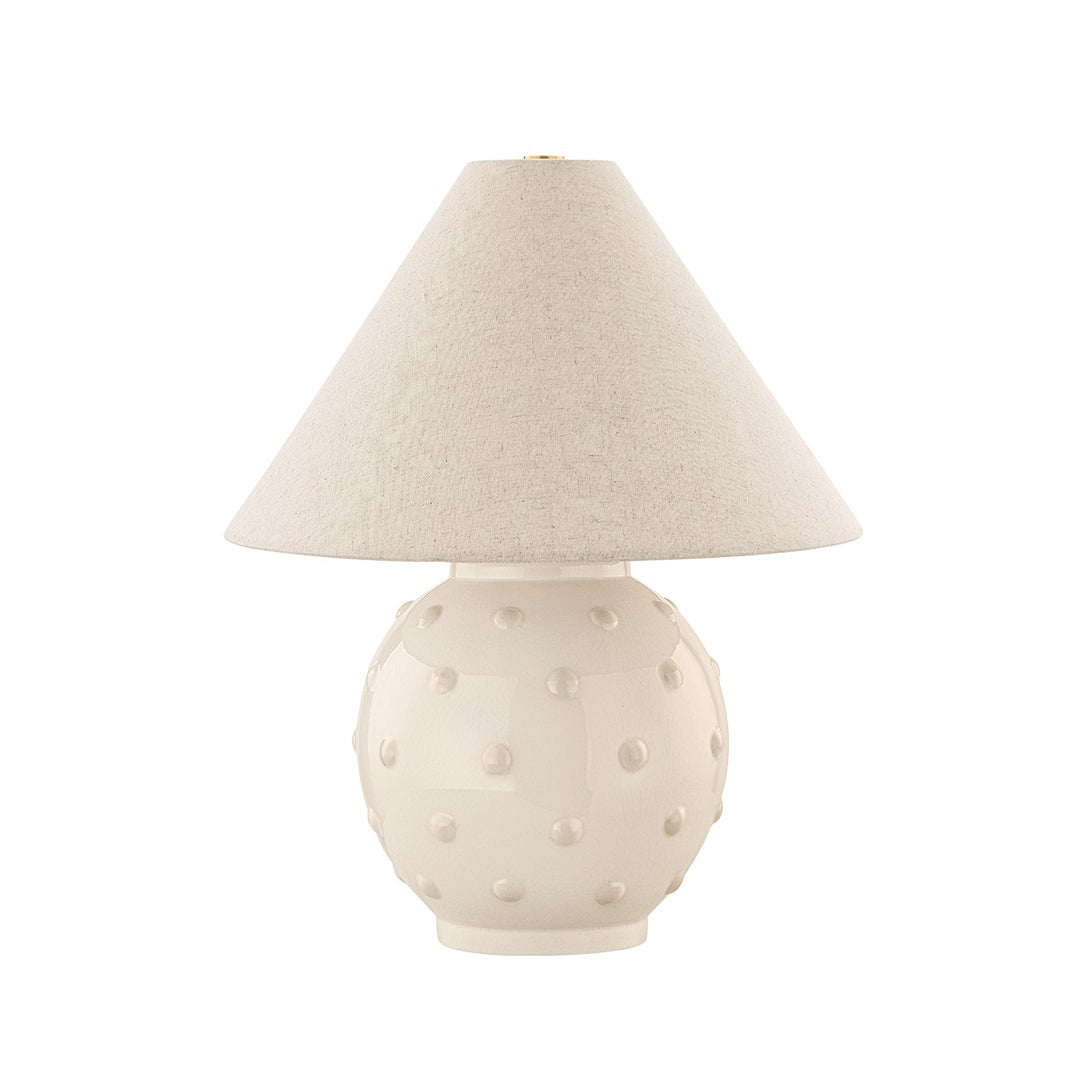 Annabelle One Light Table Lamp in Aged Brass - available from The Lighting Shoppe, trusted by Canadian homeowners