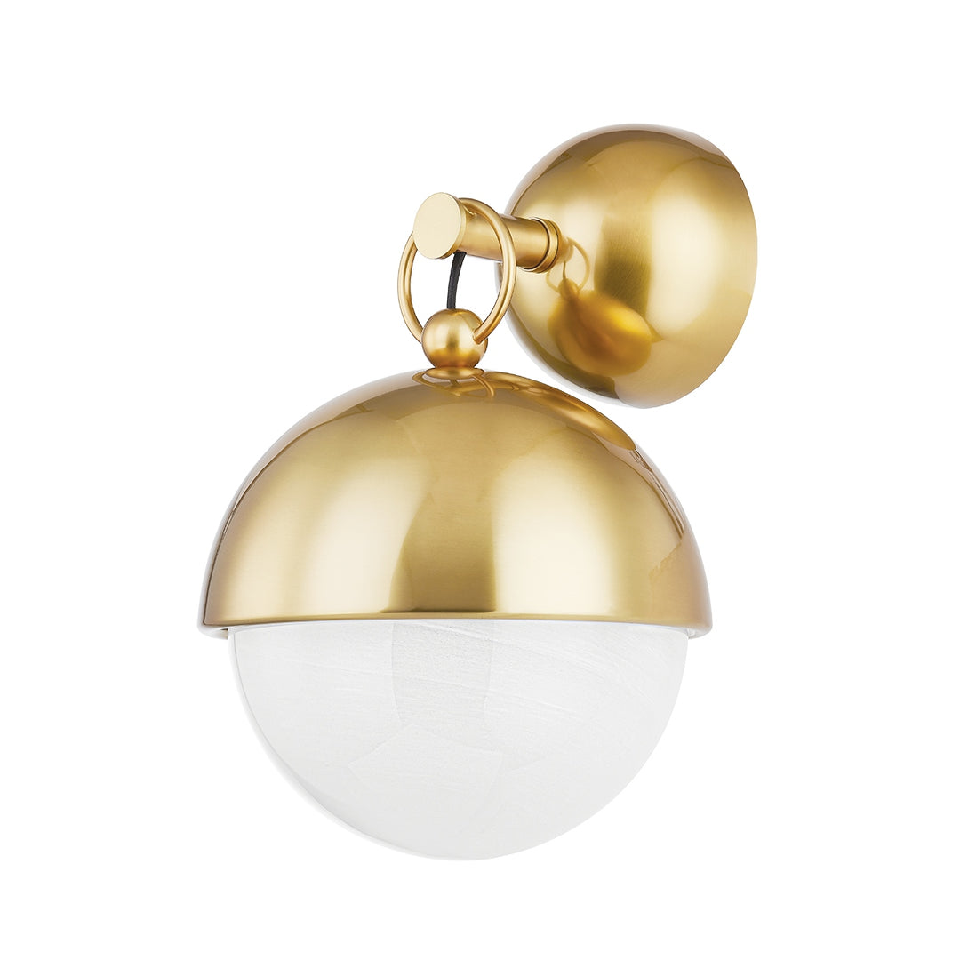 Corbett Lighting Canada - 340-01-VPB - One Light Wall Sconce - Althea - Vintage Polished Brass