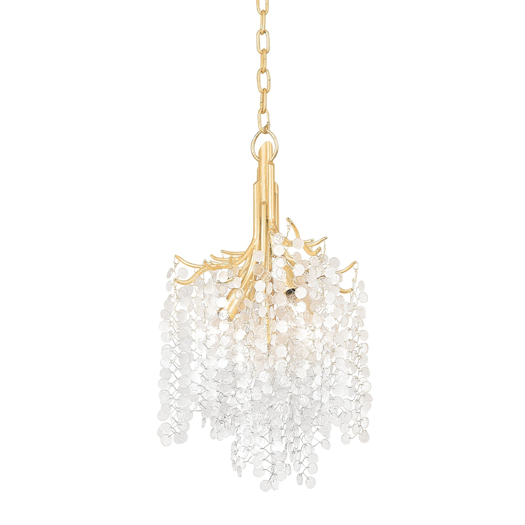 Corbett Lighting Canada - 350-15-GL - Five Light Chandelier - Genoa - Gold Leaf