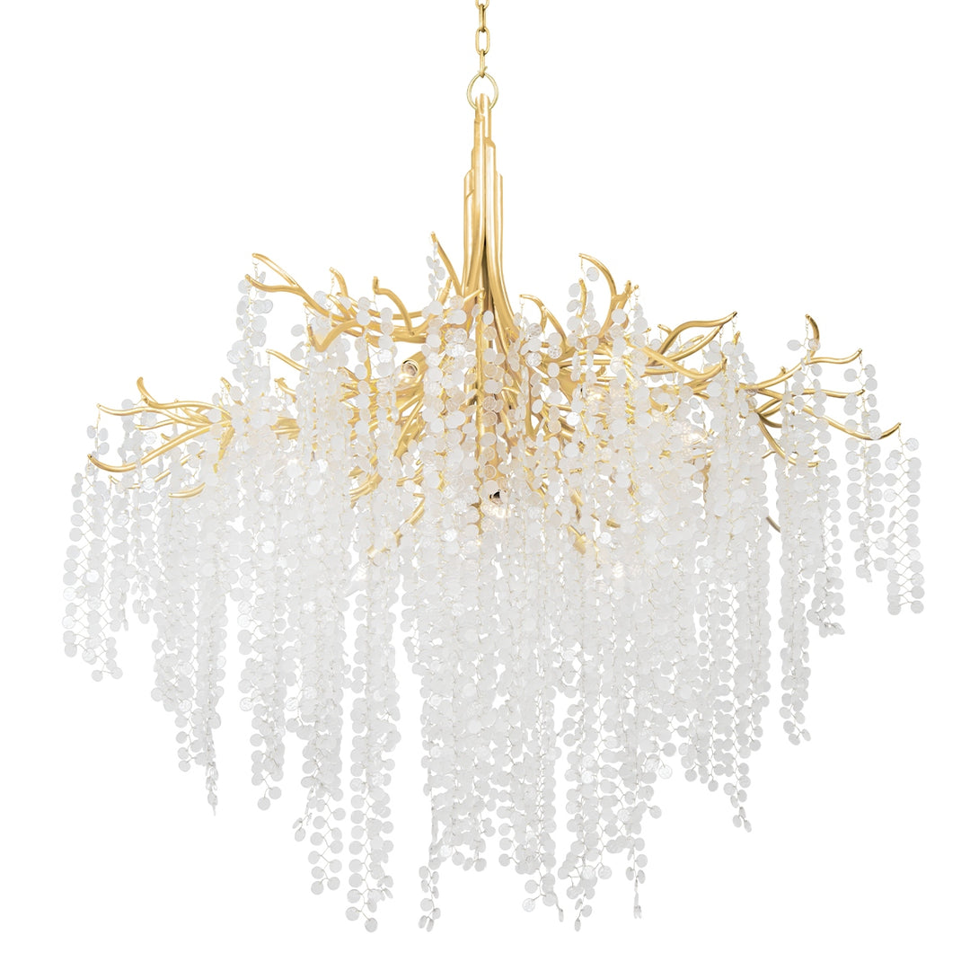 Corbett Lighting Canada - 350-49-GL - 12 Light Chandelier - Genoa - Gold Leaf