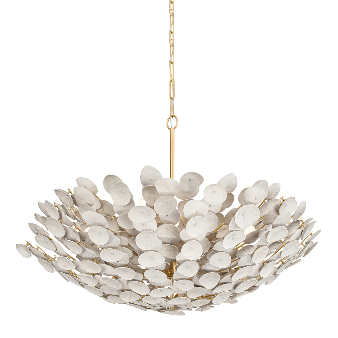 Corbett Lighting Canada - 356-49-VGL - 12 Light Chandelier - Aimi - Vintage Gold Leaf