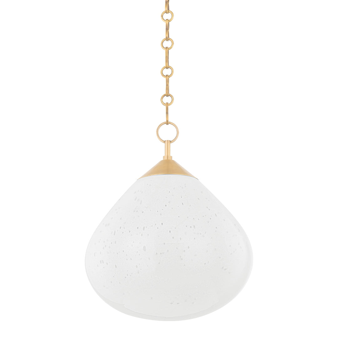 Corbett Lighting Canada - 362-14-VB - One Light Pendant - Semilla - Vintage Brass
