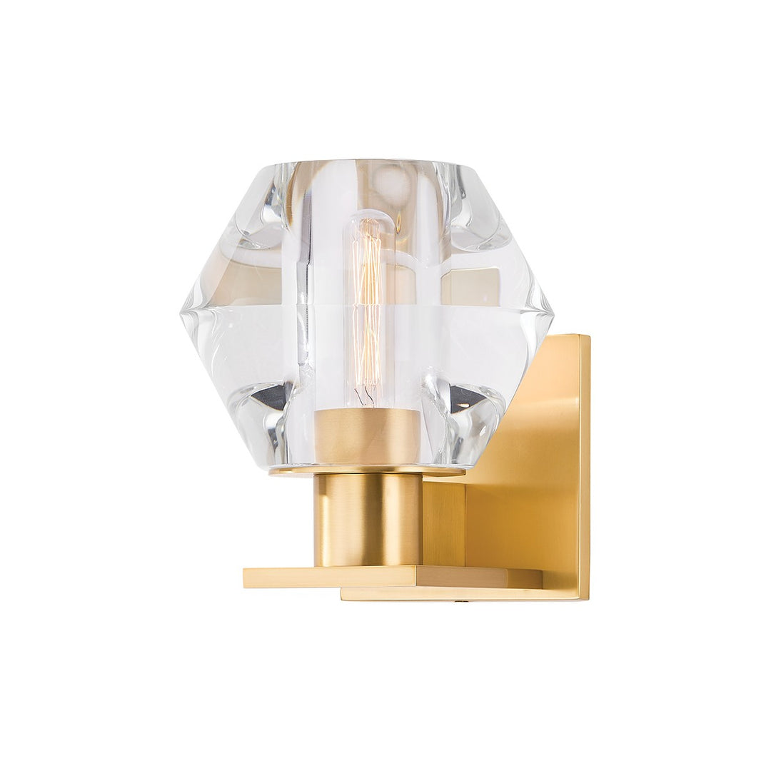 Hudson Valley Canada - 7408-AGB - One Light Wall Sconce - Cooperstown - Aged Brass