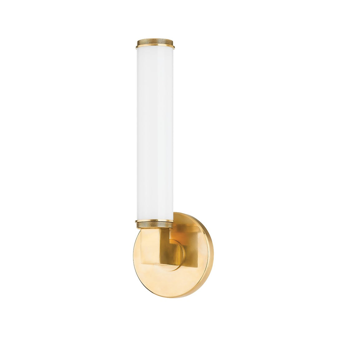 Hudson Valley Canada - 8714-AGB - LED Wall Sconce - Cromwell - Aged Brass