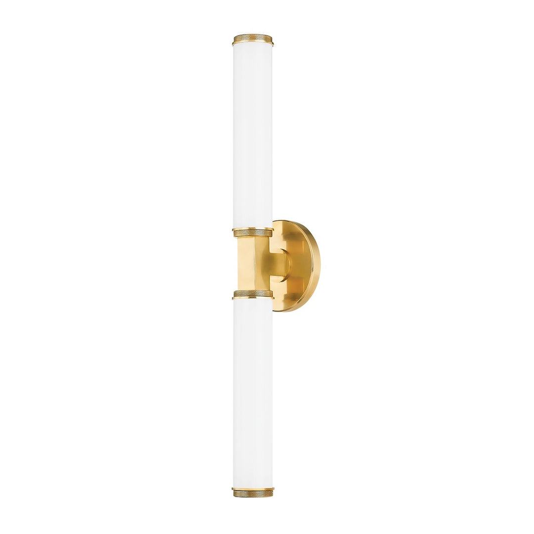 Hudson Valley Canada - 8723-AGB - LED Wall Sconce - Cromwell - Aged Brass