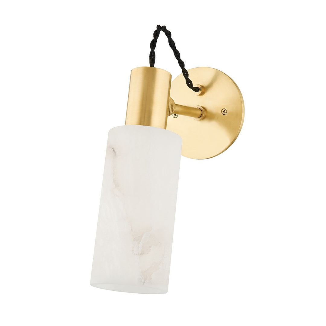 Hudson Valley Canada - 9005-AGB - One Light Wall Sconce - Malba - Aged Brass
