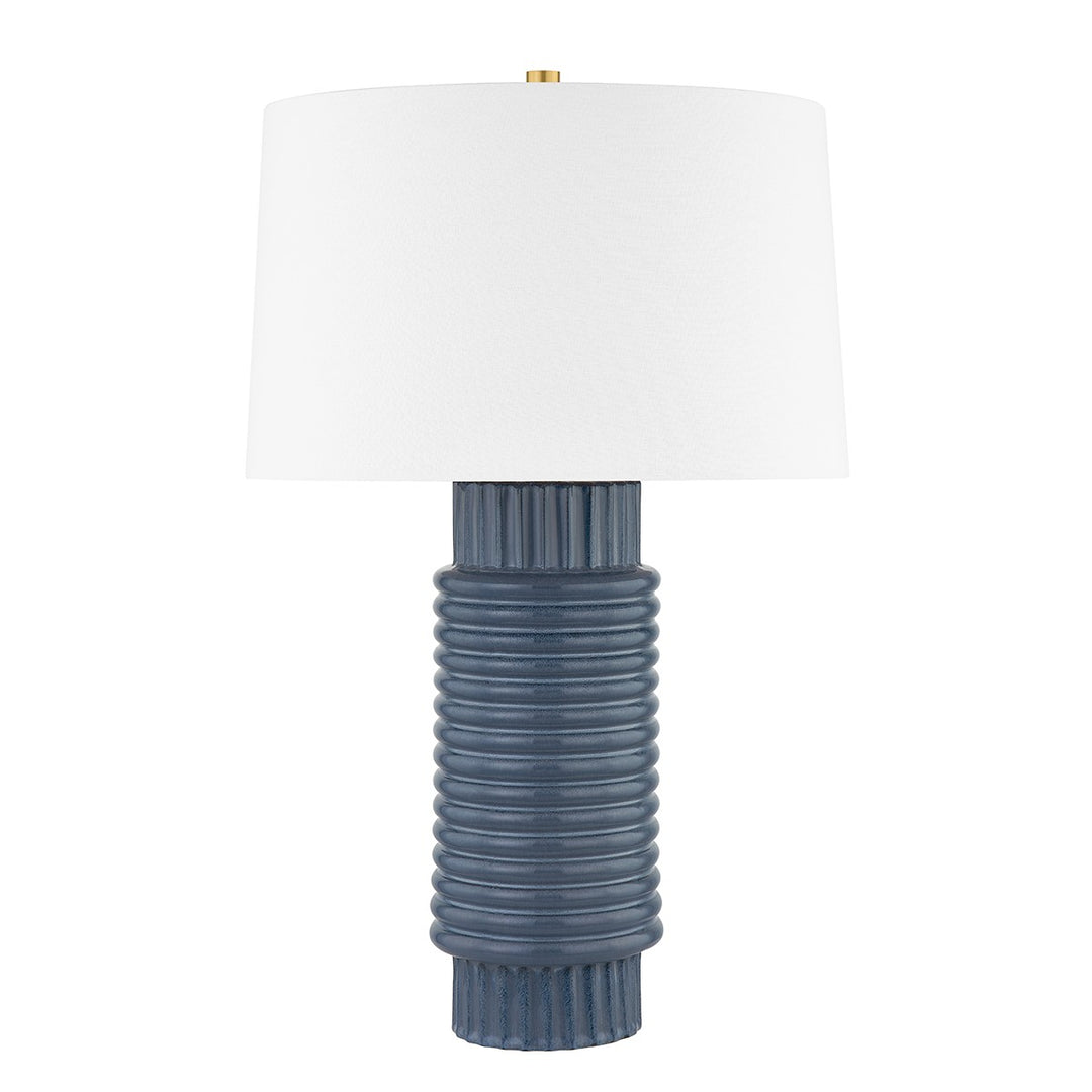 Hudson Valley Canada - L1956-AGB/CGR - One Light Table Lamp - Broderick - Aged Brass