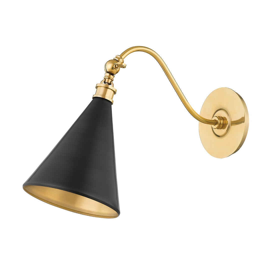 Hudson Valley Canada - MDS1300-ADB - One Light Wall Sconce - Osterley - Aged Brass/Distressed Bronze