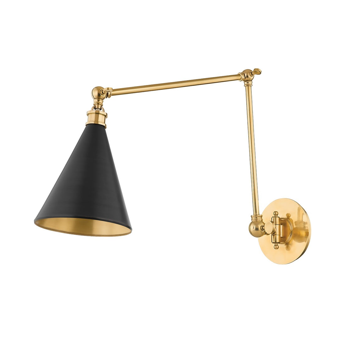 Hudson Valley Canada - MDS1301-ADB - One Light Wall Sconce - Osterley - Aged Brass/Distressed Bronze