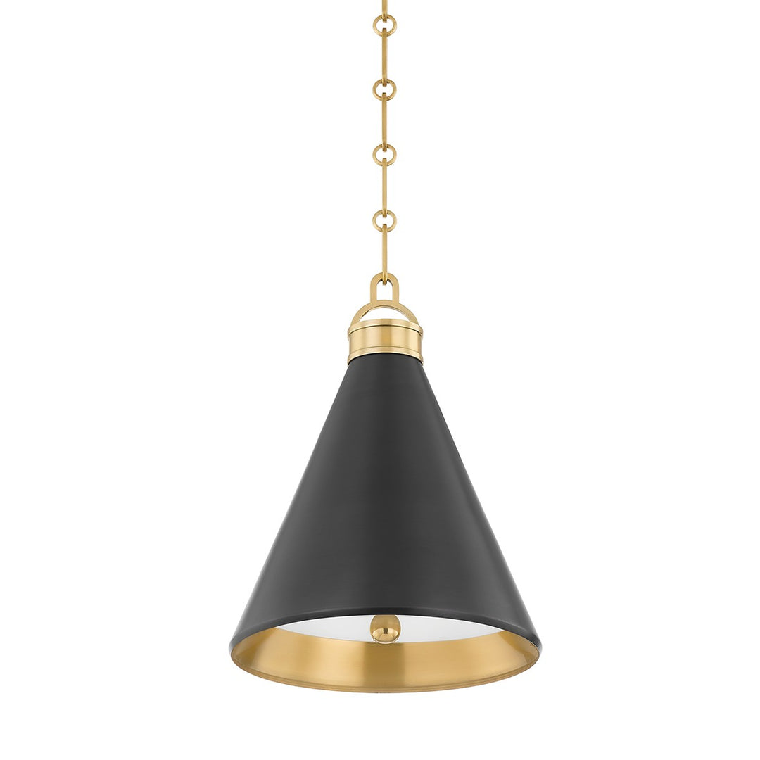 Osterley One Light Pendant in Aged/Antique Distressed Bronze - available from The Lighting Shoppe, trusted by Canadian homeowners