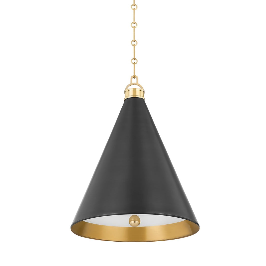Osterley One Light Pendant in Aged/Antique Distressed Bronze - available from The Lighting Shoppe, trusted by Canadian homeowners