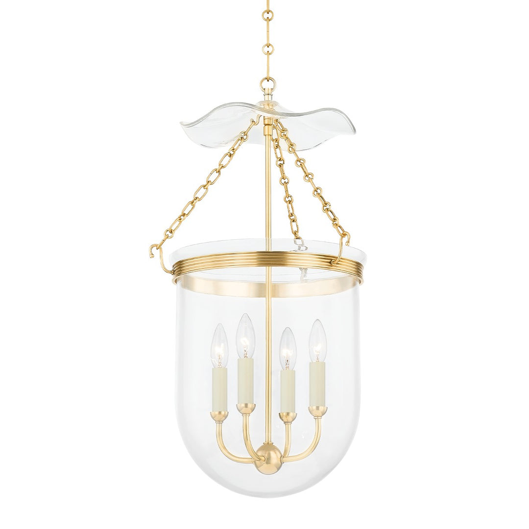 Hudson Valley Canada - MDS1602-AGB - Four Light Lantern - Rousham - Aged Brass