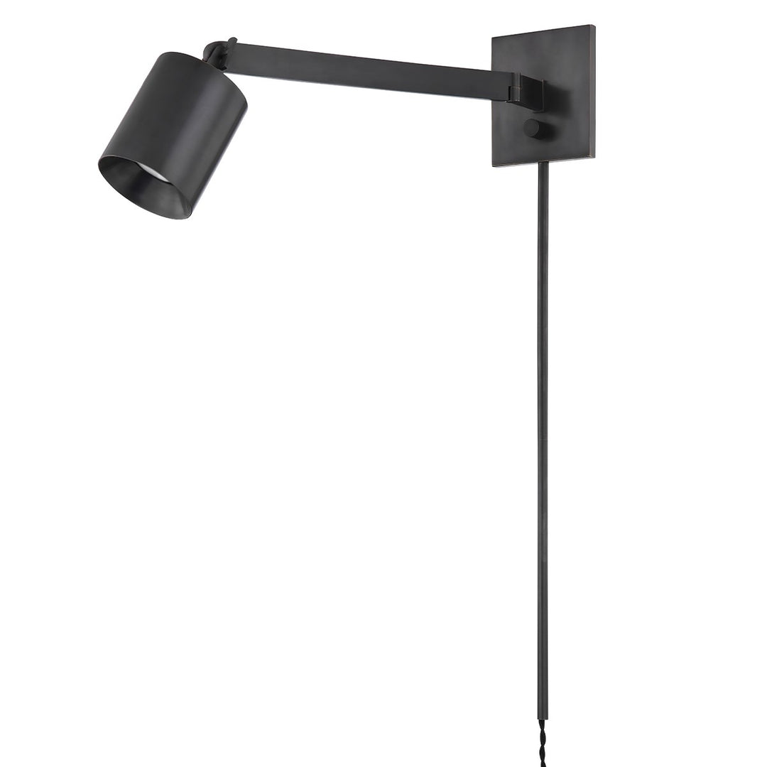 Hudson Valley Canada - MDS1701-DB - One Light Portable Wall Sconce - Highgrove - Distressed Bronze