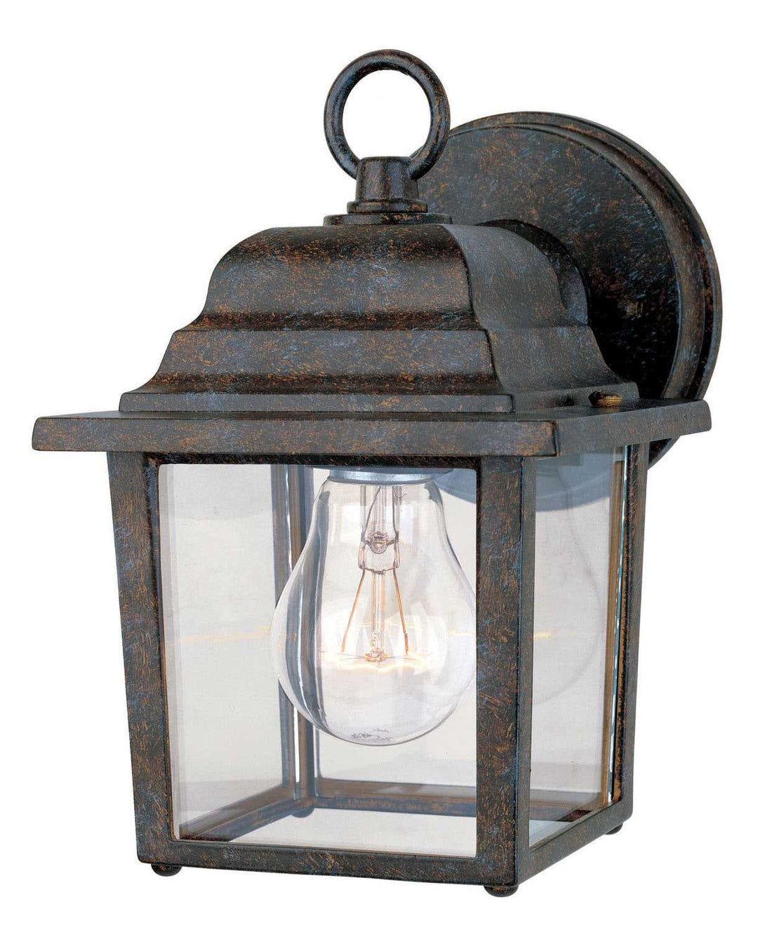Exterior Collections One Light Wall Mount in Rustic Bronze Savoy House