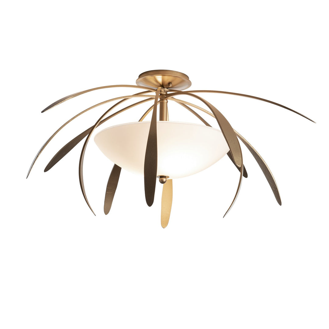 Hubbardton Forge Canada - 124352-SKT-84-GG0048 - Two Light Semi-Flush Mount - Dahlia - Soft Gold