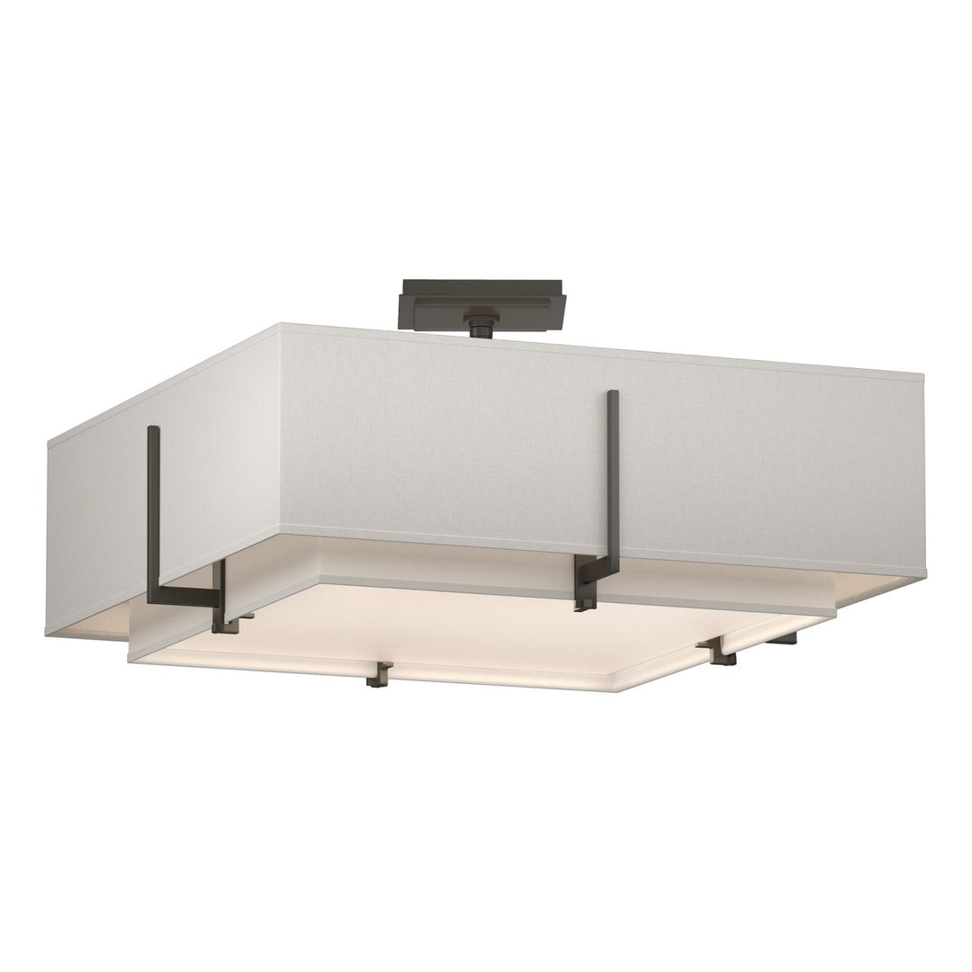 Hubbardton Forge Canada - 126510-SKT-07-SF1605-SE2012 - Four Light Semi-Flush Mount - Exos - Dark Smoke