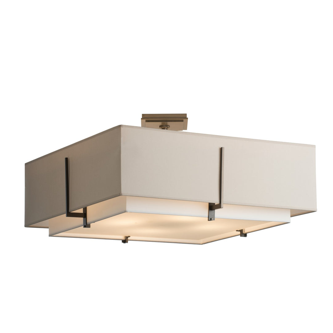 Hubbardton Forge Canada - 126513-SKT-07-SF2012-SE2401 - Four Light Semi-Flush Mount - Exos - Dark Smoke