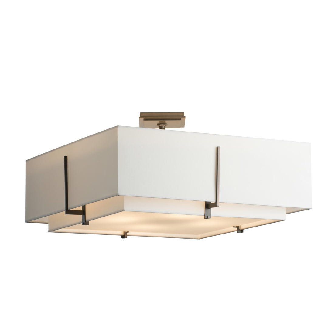 Hubbardton Forge Canada - 126513-SKT-07-SF2012-SF2401 - Four Light Semi-Flush Mount - Exos - Dark Smoke