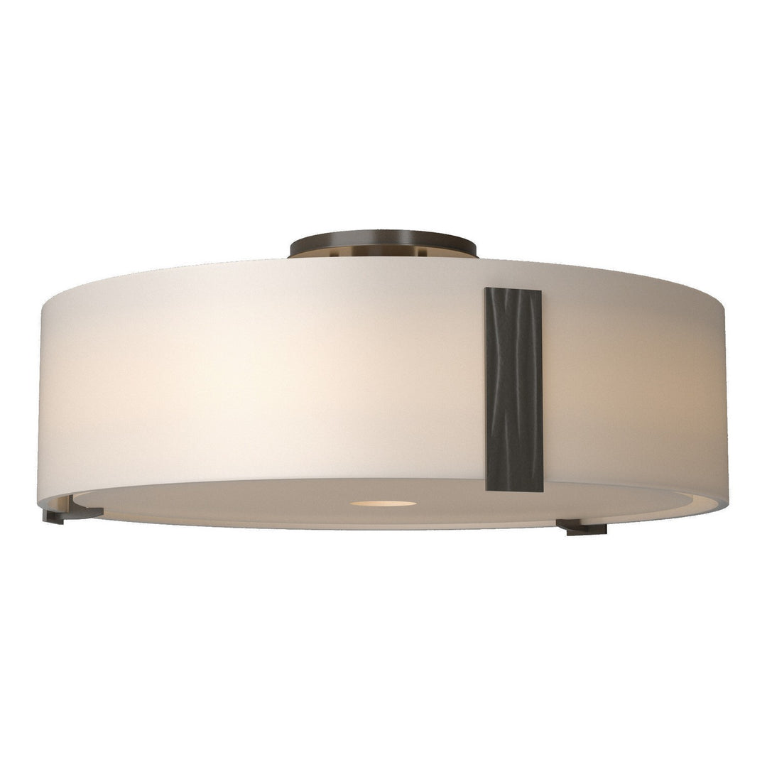 Impressions Three Light Semi-Flush Mount in Dark Smoke - available from The Lighting Shoppe, trusted by Canadian homeowners