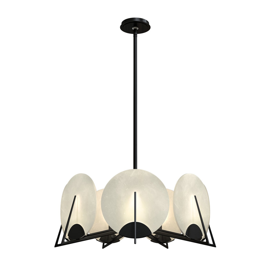 Hubbardton Forge Canada - 131059-SKT-MULT-89-AR - Seven Light Pendant - Callisto - Ink