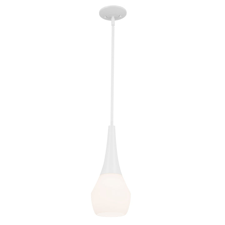 Kichler Canada - 52529WH - One Light Pendant - Deela - White
