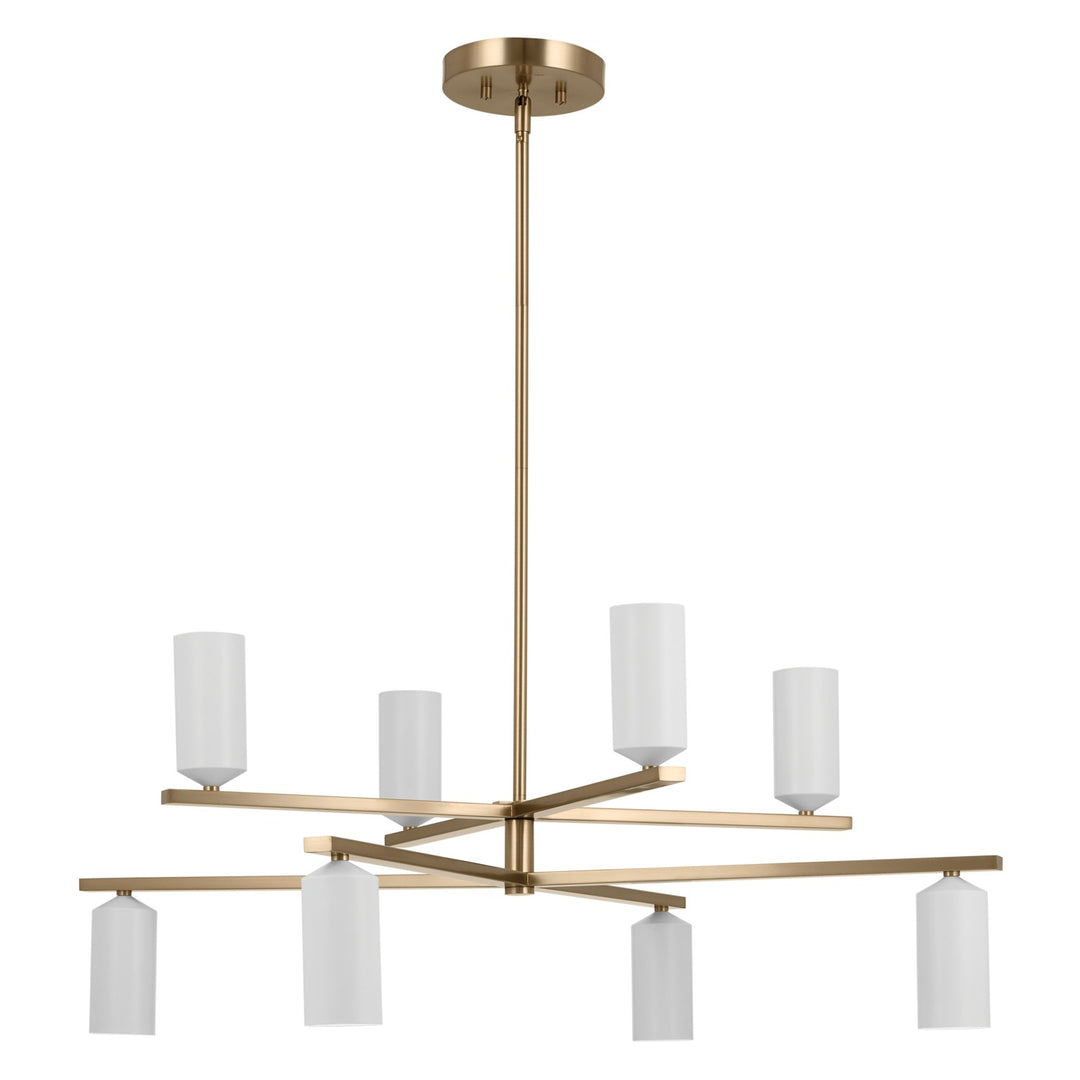 Gala LED Chandelier in Champagne Bronze