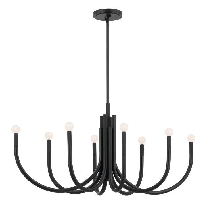 Kichler Canada - 52553BK - Eight Light Chandelier - Odensa - Black