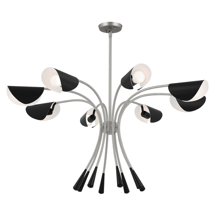 Kichler Canada - 52560SN - Eight Light Chandelier - Arcus - Satin Nickel