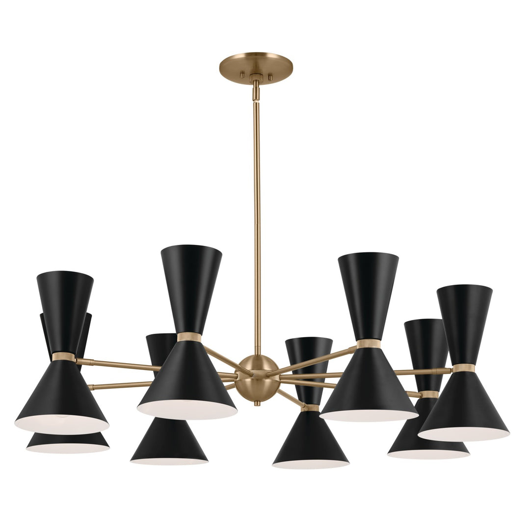Kichler Canada - 52567CPZBK - 16 Light Chandelier - Phix - Champagne Bronze
