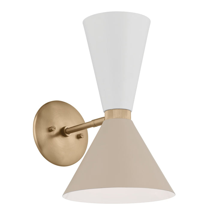 Kichler Canada - 52570CPZGRG - Two Light Wall Sconce - Phix - Champagne Bronze
