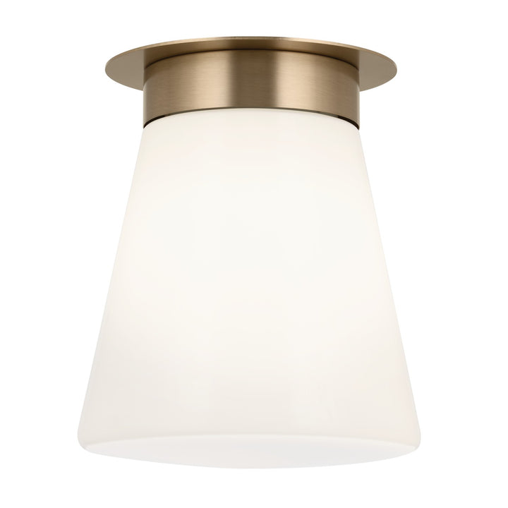 Kichler Canada - 52585CPZ - One Light Flush Mount - Albers - Champagne Bronze